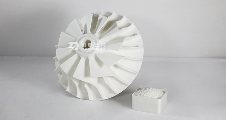 南宫28官方工业级颗粒料3D打印机G5打印支撑轮性能测试